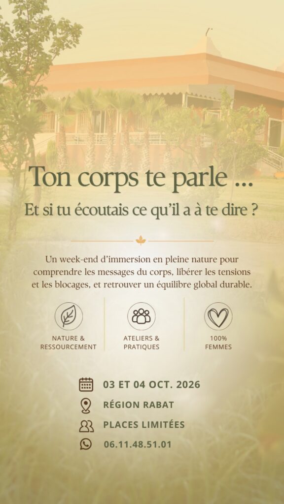 Ton corps te parle...Et si tu écoutais ce qu'il a à te dire ?