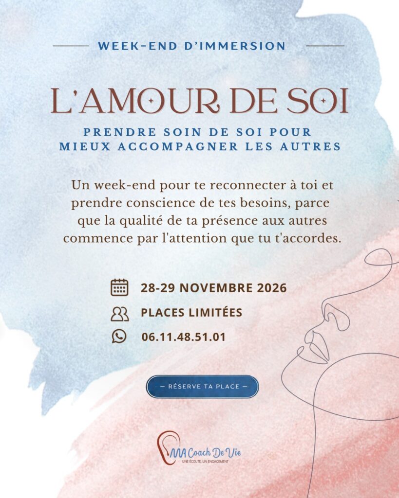 affiche l'amour de soi seminaire